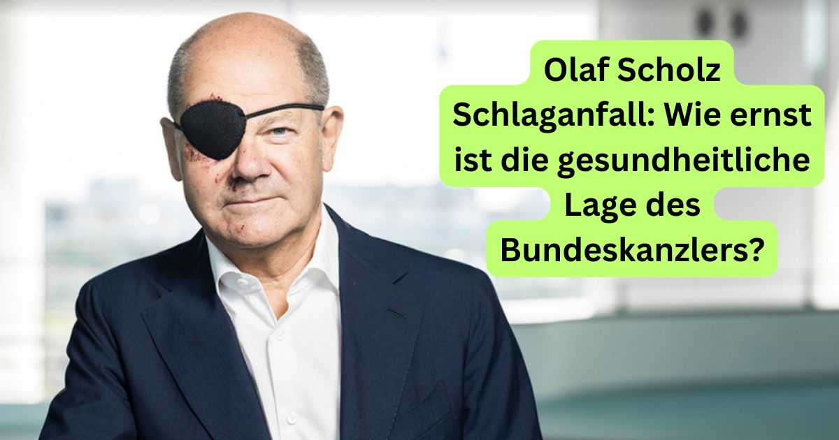 Olaf Scholz Schlaganfall: Wie ernst ist die gesundheitliche Lage des Bundeskanzlers?