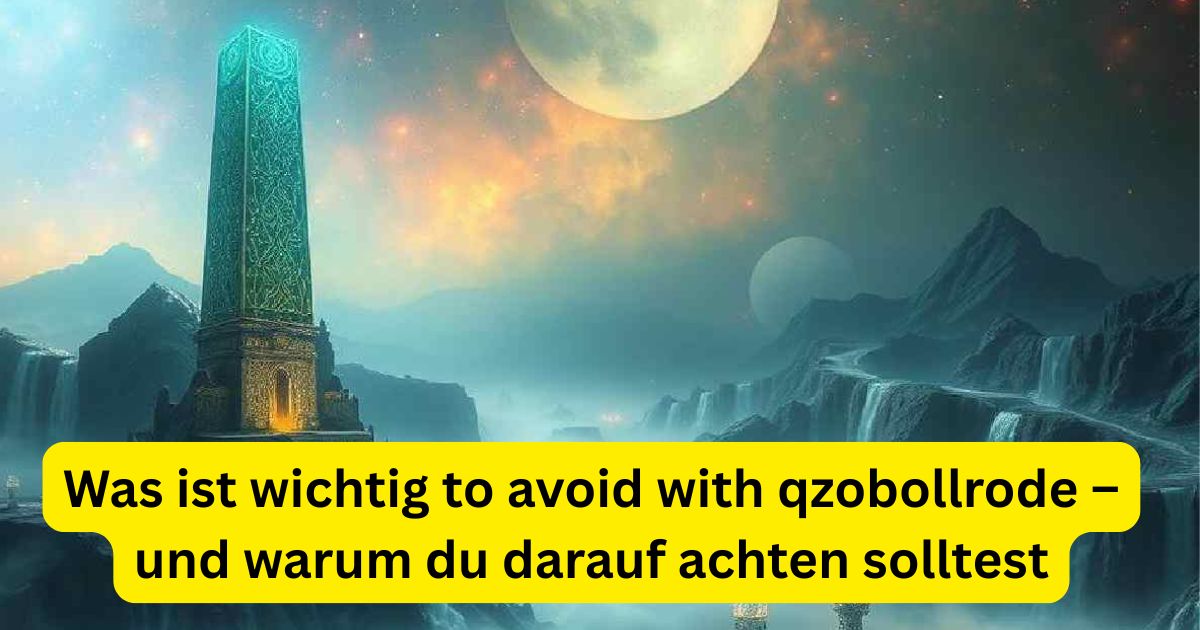 Was ist wichtig to avoid with qzobollrode – und warum du darauf achten solltest