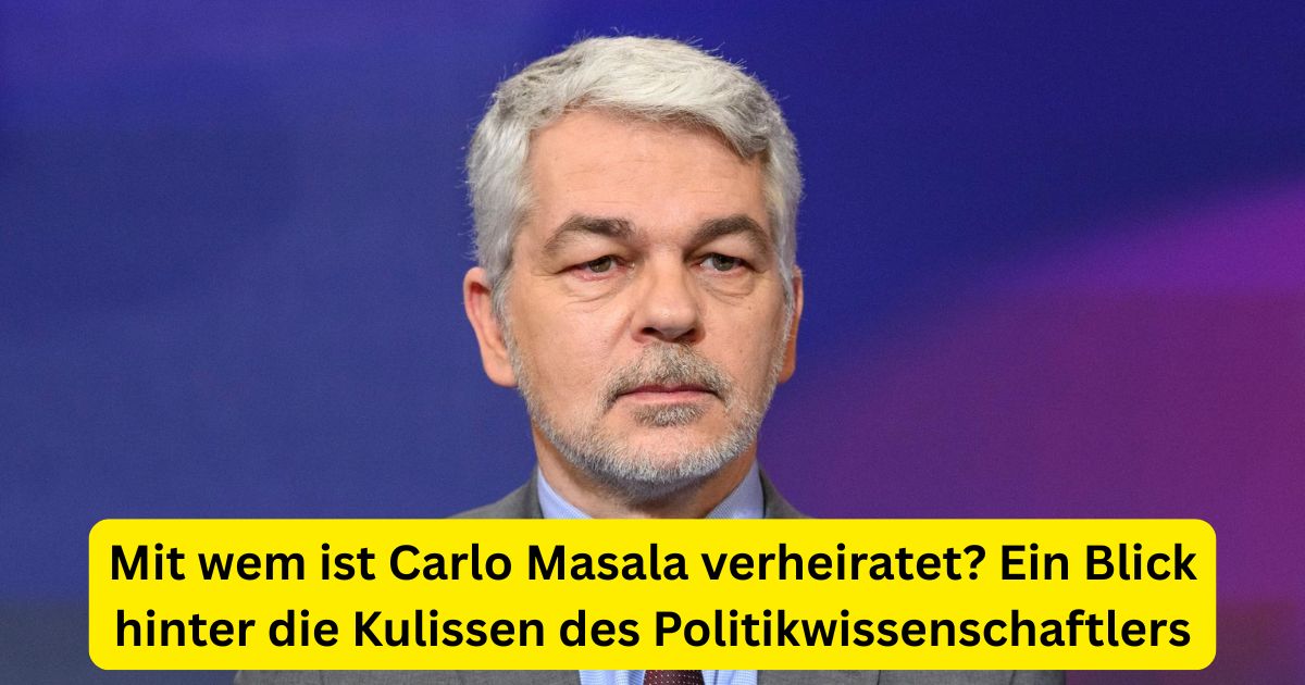Mit wem ist Carlo Masala verheiratet? Ein Blick hinter die Kulissen des Politikwissenschaftlers