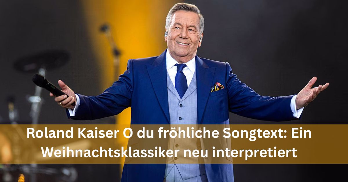 Roland Kaiser O du fröhliche Songtext: Ein Weihnachtsklassiker neu interpretiert