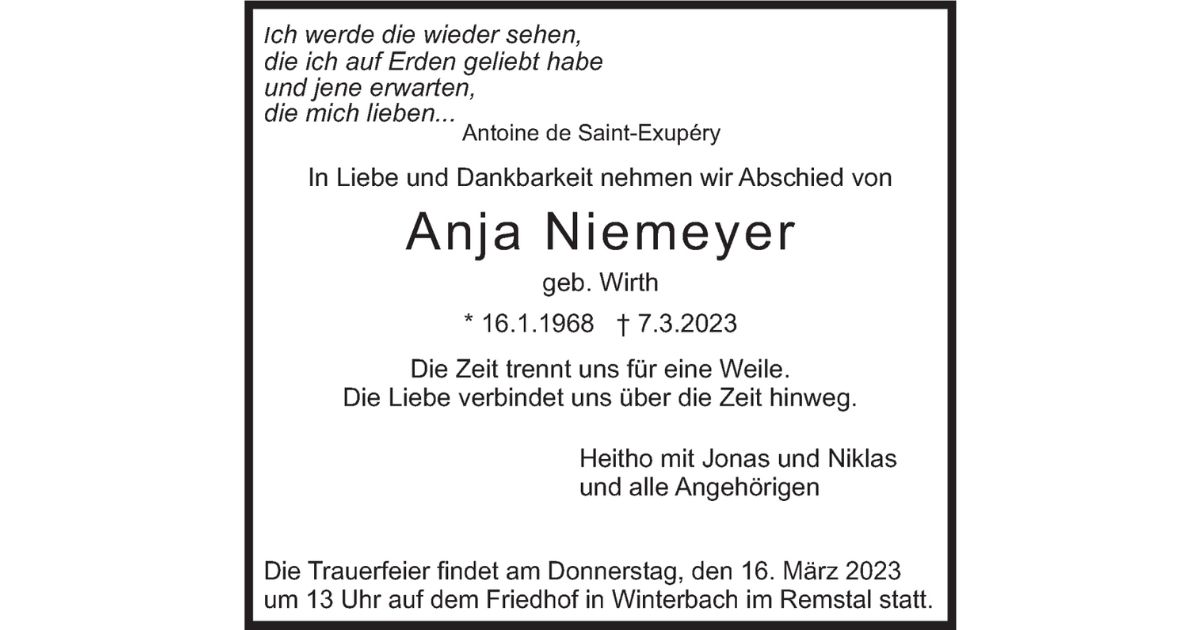 Niemeyer Gedenkseiten – Erinnern, was bleibt