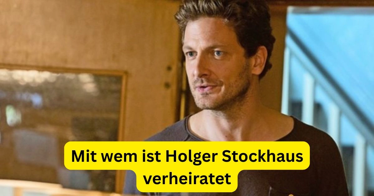 Mit wem ist Holger Stockhaus verheiratet