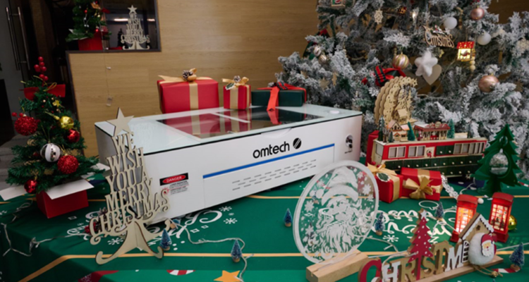 So gestalten Sie atemberaubende, lasergravierte Weihnachtswandbilder