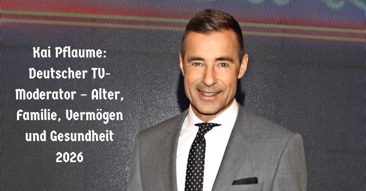 Kai Pflaume Deutscher TV-Moderator – Alter, Familie, Vermögen und Gesundheit 2026