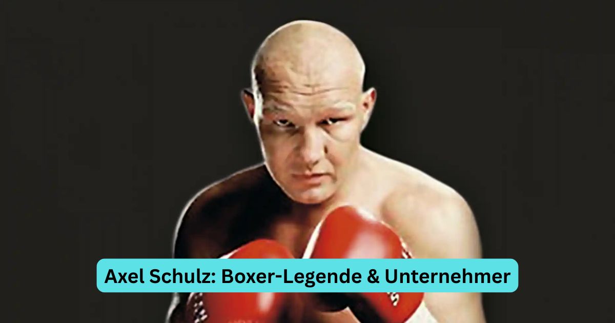 Axel Schulz: Boxer-Legende & Unternehmer