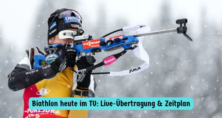 Biathlon heute im TV: Live-Übertragung & Zeitplan
