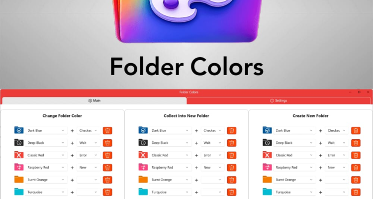 Verwandeln Sie Ihr Windows-Erlebnis mit der Folder ColorsApp