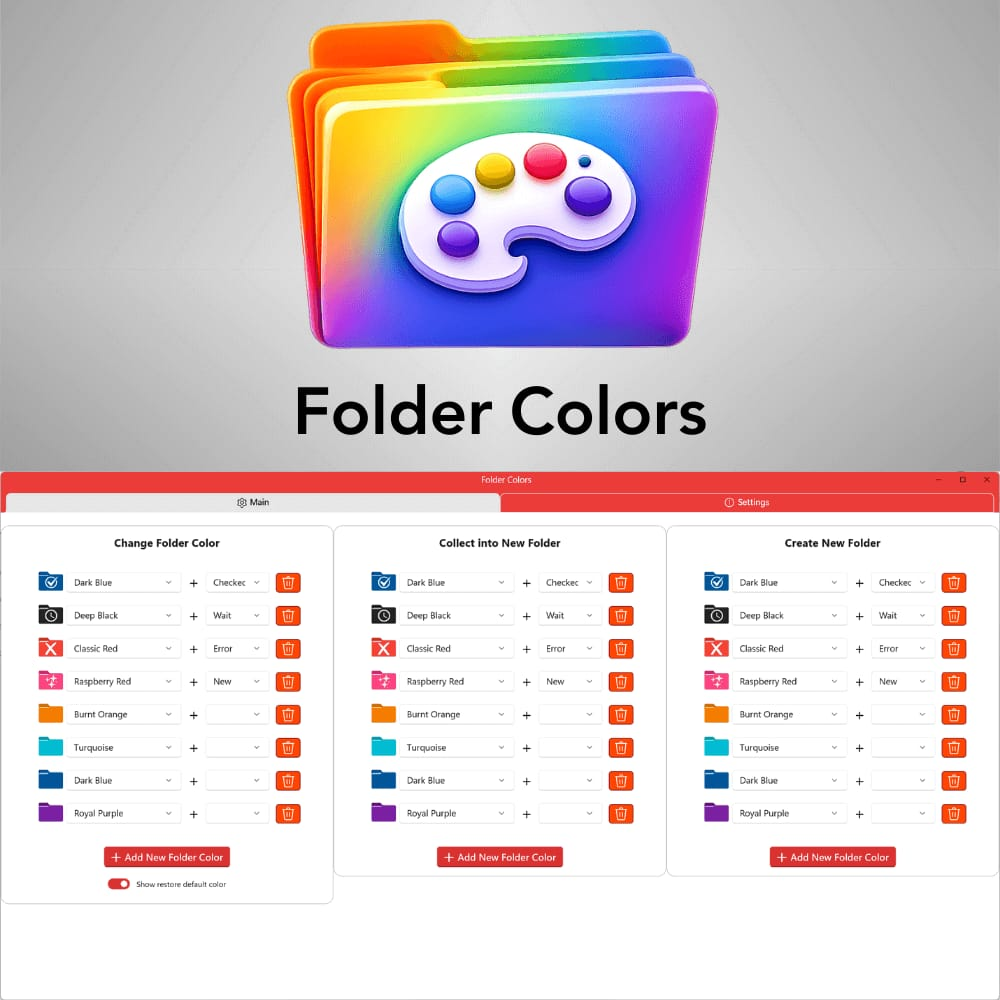 Verwandeln Sie Ihr Windows-Erlebnis mit der Folder ColorsApp