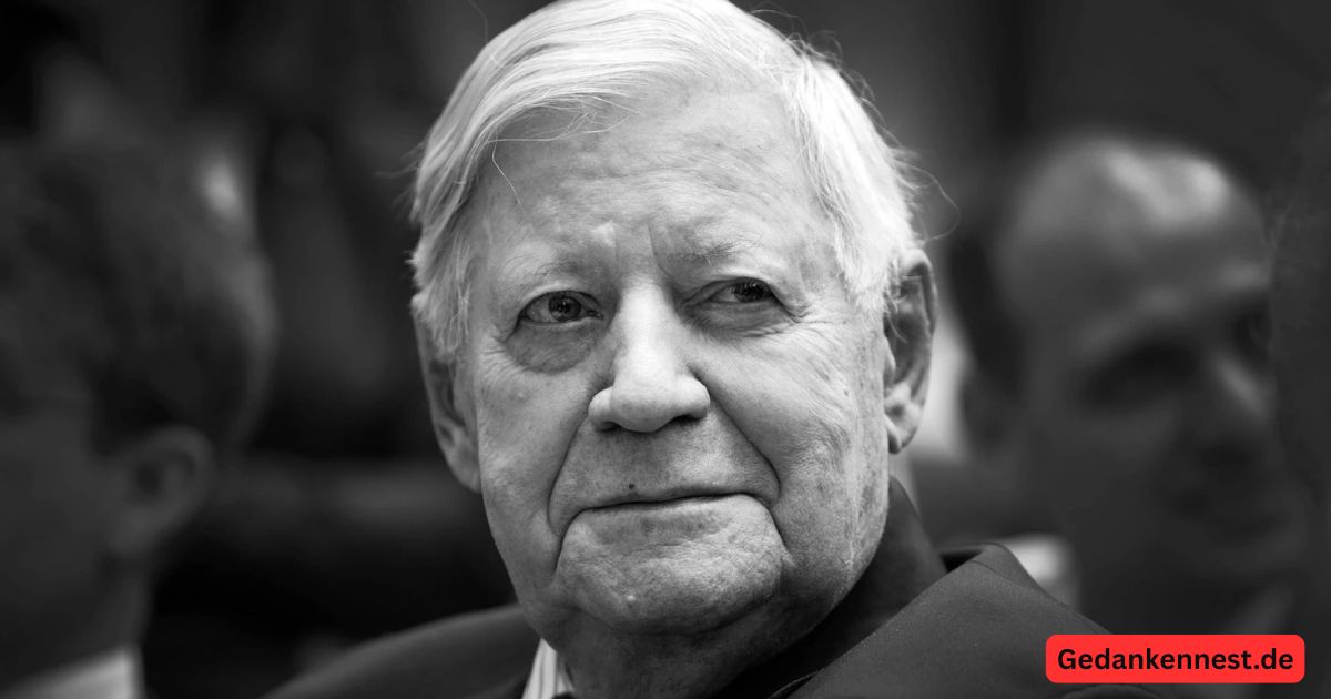 Helmut Schmidt Todesursache: Woran der Altkanzler starb
